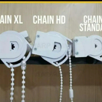 PREMIUM roller blind | tirai gulung tanpa kain system chain XL Custom