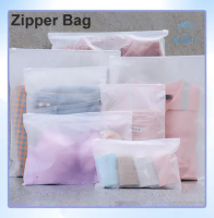 MGM Zipper lock Transparan zipper storage bag / zipper travel pouch / travel pouch serbaguna MGM15