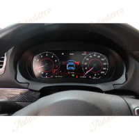 Car Digital Cluster Virtual Cockpit For Volkswagen VW Golf 6 2008+Dashboard HeadUnit Entertainment Instrument Speed Meter Screen