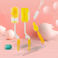 5 in 1 Baby Feeding Bottle Brush Nipple Brush Straw Brush Cleaner