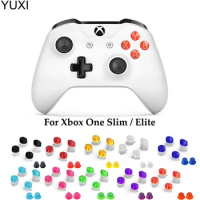 YUXI 1Set ABXY Buttons Set For Xbox One Elite/Xbox One Slim/Xbox One Controller Accessories Replacement Buttons