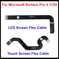 LCD Display Touch Screen Flex Cable Connectors X934118-002 X937072-001 For Microsoft Surface Pro4 Pro 4 1724 Replacement