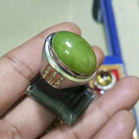 Cincin batu natural Idocrase Aceh Giok Aceh Semkris Lawasan Giok sungedare aceh lawasan Idocrase Lum