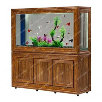 Large Fish Tank Hallway Medium Partition Large Apartment Bottom Filter Aquarium