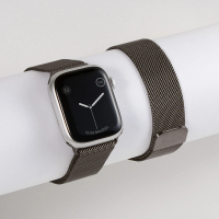 【General】Apple Watch 米蘭磁吸錶帶 蘋果手錶適用 42/44/45/49mm - 石墨灰(手錶 錶帶)