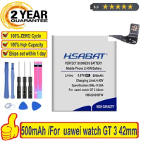 Top Brand 100% New 500mAh HB522025EFW Battery for Huawei Watch GT 3 42MM