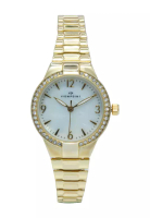Timex Timex Viewpoint Gold Stainless Steel Analog Quartz Watch For Women CC3D85900