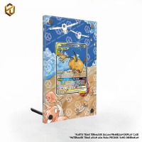 Raichu & Alolan Raichu GX Tag Team Alternate Art - Pokemon Extended Art Display Case - Legacy Vault