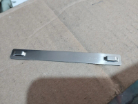 Perbuah Tag Name Plate 10 x 89 mm FULL STAINLESS STEEL Marker Plat Nama 1 x 8.9 cm Cable Ties enanda