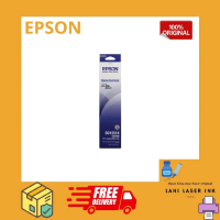Epson Pita Ribbon Epson LX 300 Hitam Original S015516 #8750 Panjang 17.7 Meter untuk Printer Epson L