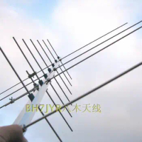 Amateur Radio Satellite Antenna HAM Antenna UV Yagi Antenna 430-440 143-146MHZ 15dbi Amateur Repeater two way radio gain antenna