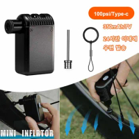 100PSI Mini Bicycle Pump Aluminum Cube Bike Air Inflator Schrader Valve Motorcycle Cycling Air Compressor MTB Tire injector