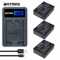 Batmax 3pcs NP-W126 NP-W126S Battery+LCD USB Charger for Fujifilm X-E1 XE1 XE2 X-A1 X-M1 X-M2 X-T1 XT1 XPro1 HS33 HS30 HS50 EX