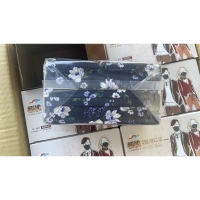 現貨24小時出貨尚進成人黑色小香花/白色小香花/數位藍迷彩/清新粉小花/牛仔愛心/黑色小花/新年快樂/爵士黑醫療口罩