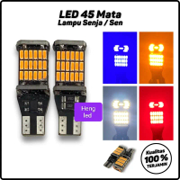LAMPU LED MUNDUR SENJA T15 T10 W16W CANBUS 45 SMD 12 VOLT 6WATT SUPER BRIGHT