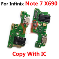 For Infinix Note 8i 8 7 11 11S Pro X683 X690 X656 X692 X663 X697 X698 X678B USB Charging Port Dock Board Flex Cable