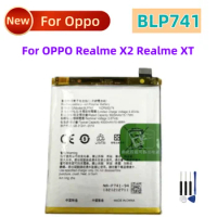 New BLP741 Battery For OPPO Realme X2 Realme XT Mobile Phone Battery + Free Tools