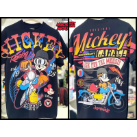 เสื้อDisney  ลาย Mickey mouse รุ่นOVP สีดำ ลิขสิทธิ์แท้ (MOP-004)