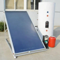Closed Loop Pressurized Split Flat Plate Solar Water Heater