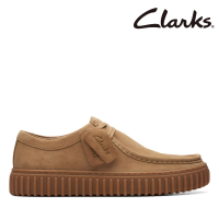 Clarks 男鞋Torhill Lo兩眼孔潮流厚底餅乾鞋(CLM73471C)