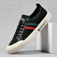 Sepatu Sneakers Casual Pria Sepatu Sport Sepatu Sekolah Anak Dewasa 40 Hitam