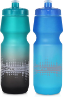 GEMFUL 2 Pack Bike Water Bottles 24oz MTB Cycling Squeeze Bottle BPA-Free Leak-Proof 750ml for Mount
