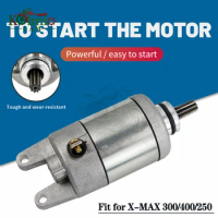 Fit for Yamaha X-MAX 250 400 300 Motorcycle Accessories Starting Starter Motor XMAX300 2017 - 2021 XMAX400 2013 - 2020 XMAX250