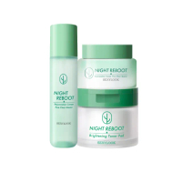 【SexyLook 西西露】仙人掌發光煥膚3件組(夜光霜50ml+夜光水150ml+代謝棉片50片/盒)