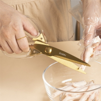 剪刀強力雞骨專用剪304家用不銹鋼多功能剪廚房用品殺魚料理剪刀