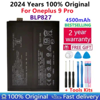 100% Original New High Quality BLP827 Capacity 4500mAh Phone Replacement Battery For OnePlus 9Pro One Plus 9 Pro Batteries Tools