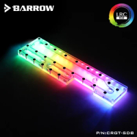 Barrow Acrylic Board as Water Channel use for COUGAR Gemini T Computer Case use Both CPU and GPU Block RGB Light to AURA