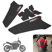 Pelekat Tangki Bahan Api Sisi Tidak Licin, Pad Kalis Air, Pelekat Getah, Untuk Honda CBR650R, CB650R
