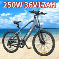 ENGWE P26 Ebike 250W Motor 36V17AH Lithium Battery City Trip Retro Electric Bike 26-in Tire Adult Mo