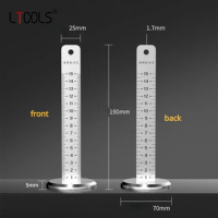 Leveling Equal Height Gradienter Stainless Steel Thickening Equal Height Ruler Tile Lay Leveling Ruler Measurement Height Ruler