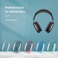 2021 New 1:1 TPU Protective Sleeve Case for AirPods Max Electroplating TPU 360° Full Cover for Appel Air Pods Max Accessories