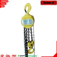 Krisbow Chain Block 3 Ton Katrol Manual 3 Ton Heavy Duty Chain Block