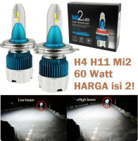 Lampu LED MI2 H4 H11 MINI bohla head lamp head light mobil 60 Watt