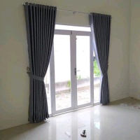 Gorden jendela besar -Jumbo L.300×T.270-300cm Blackout Grade A /Gorden Jendela Kaca /Gorden Polos Ba
