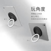 Rolling-ave. iCircle iPad Pro Air 保護殼支撐架-黑殼,Pro11吋第2代第3代第4代