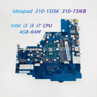 NM-A752 NM-A982 Mainboard For Lenovo Ideapad 310-15ISK 310-15IKB Laptop Motherboard With i3 i5 i7 CPU 4GB-RAM 100% fully tested