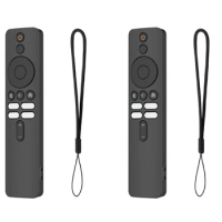 2X For Xiaomi TV Stick 4K TV Mibox 2Nd Gen Remote Control Portable Convenient Silicone Dust Fall Proof Cover, D