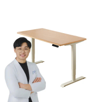 【FUNTE】Prime 電動升降桌/三節式 180x80cm 四方桌板 八色可選(辦公桌 電腦桌 工作桌)