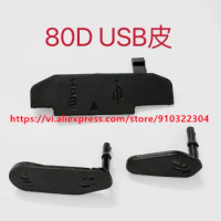 NEW 80D USB/HDMI-compatible DC IN/VIDEO OUT Rubber Door Cover For Canon EOS 80D Digital Camera Repair Part