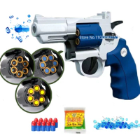 ZP5 357 Revolver Launcher Pistol Airsoft Soft Foam Bullet Toy Gun Summer Outddor Game Weapon Pistola for Kids Gift