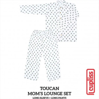 Taucan Little Palmerhaus Mom's Lounge Wear Long Set Setelan Ibu