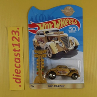HW GOLD PASS 'N GASSER Hot Wheels Hotwheels 50th Anniversary Limited