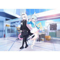 Mô hình Standee Arona & Plana Lưu Trữ Xanh (Blue Archive) Chủ đề Original Đồ Chơi
