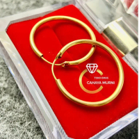 ANTING RING emas muda 2 gram - anting-anting wanita - Earrings Perhiasan Dewasa