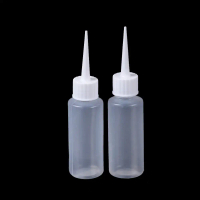2pcs 50ml Dropper kosong Squeezable Botol Botol Plastik Botol Botol  2pcs Dropper kosong Squeezable 