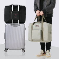 飛機包旅行包行李箱包可掛打工行李包大容量小號行李箱上的收納包